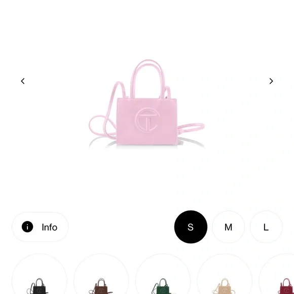 Telfar Bubblegum Small Shopping Bag (NWOT) - Picture 6 of 6